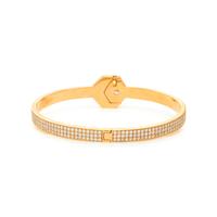 ANITA KO, ROSE GOLD AND DIAMOND 'SCREW YOU' BRACELET