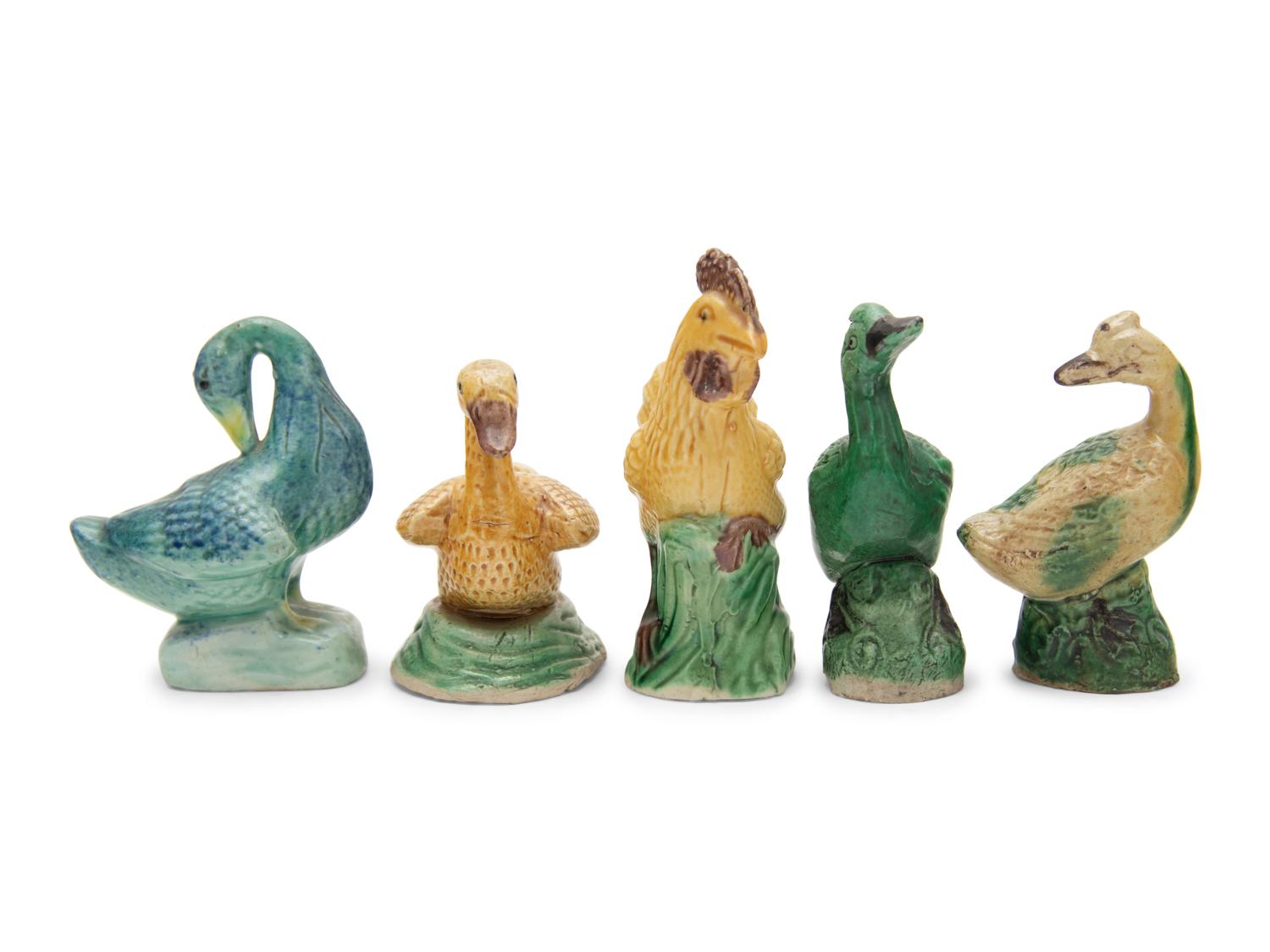 18 Chinese Porcelain Animals
