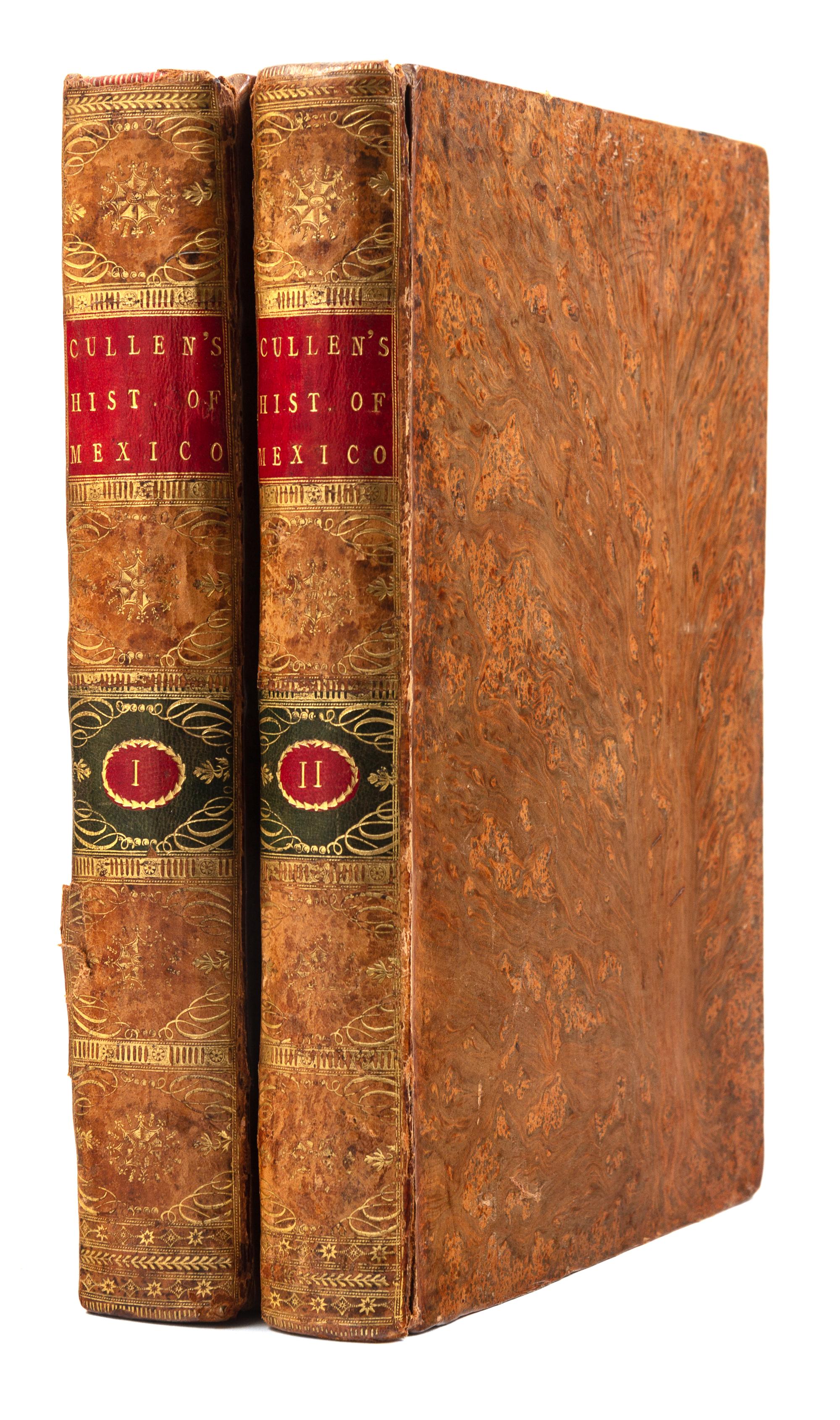 CLAVIGERO, Francisco Saverio (1731-1787). The History of Mexico. Collected from Spanish and Mexican Historians.... London: for G. G. J. and J. Robinson, 1787.