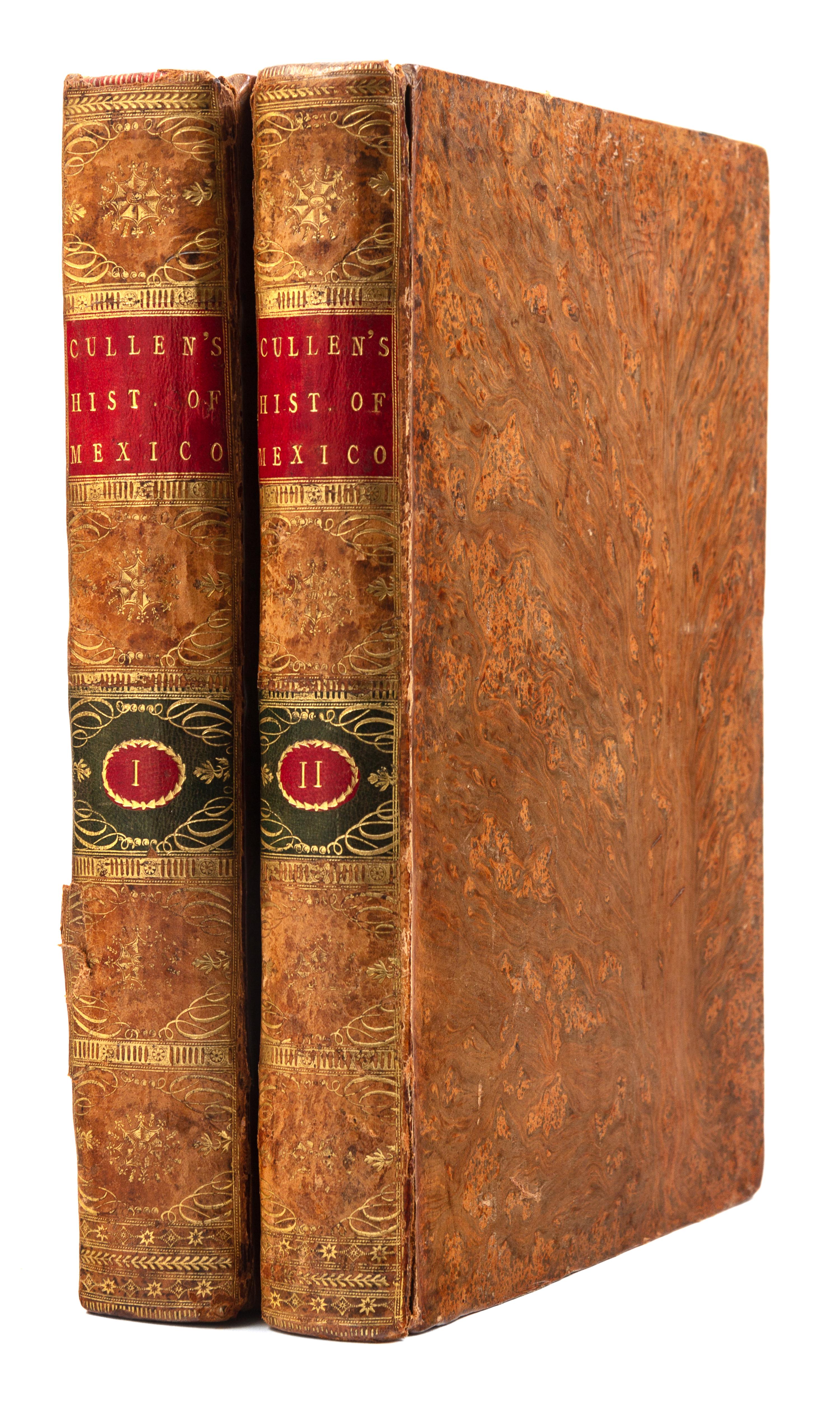 CLAVIGERO, Francisco Saverio (1731-1787). The History of Mexico. Collected from Spanish and Mexican Historians.... London: for G. G. J. and J. Robinson, 1787.