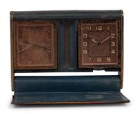 A Desk Clock Presented by the Chicago Cubs to Manager Jimmie Wilson on Wilson's 43rd Birthday.