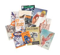 A Group of Vintage Chicago Bears Ephemera,