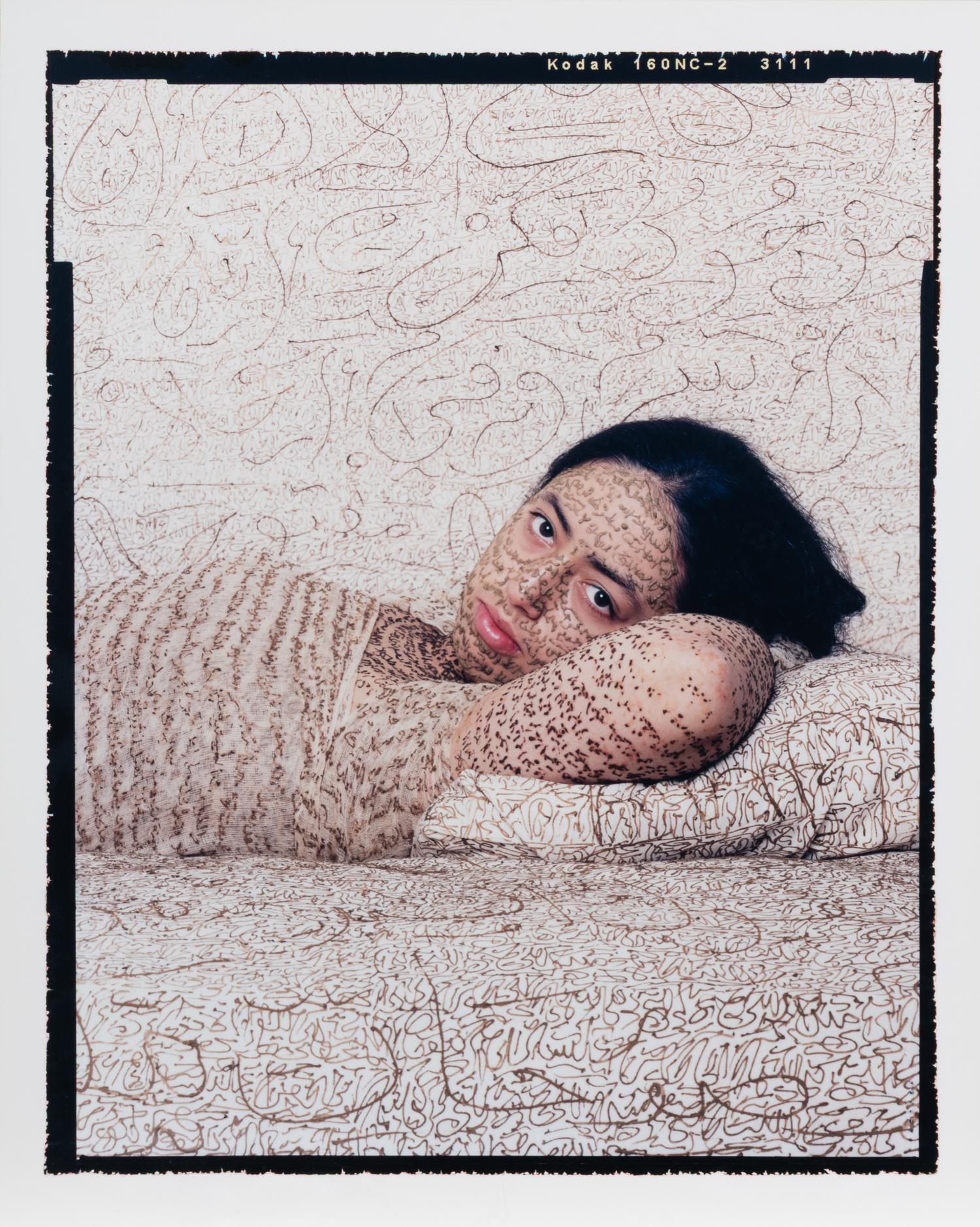 Les Femmes du Maroc “Reclining Odalisque;” printed 2008 (triptych)