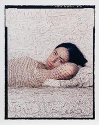 Les Femmes du Maroc “Reclining Odalisque;” printed 2008 (triptych)