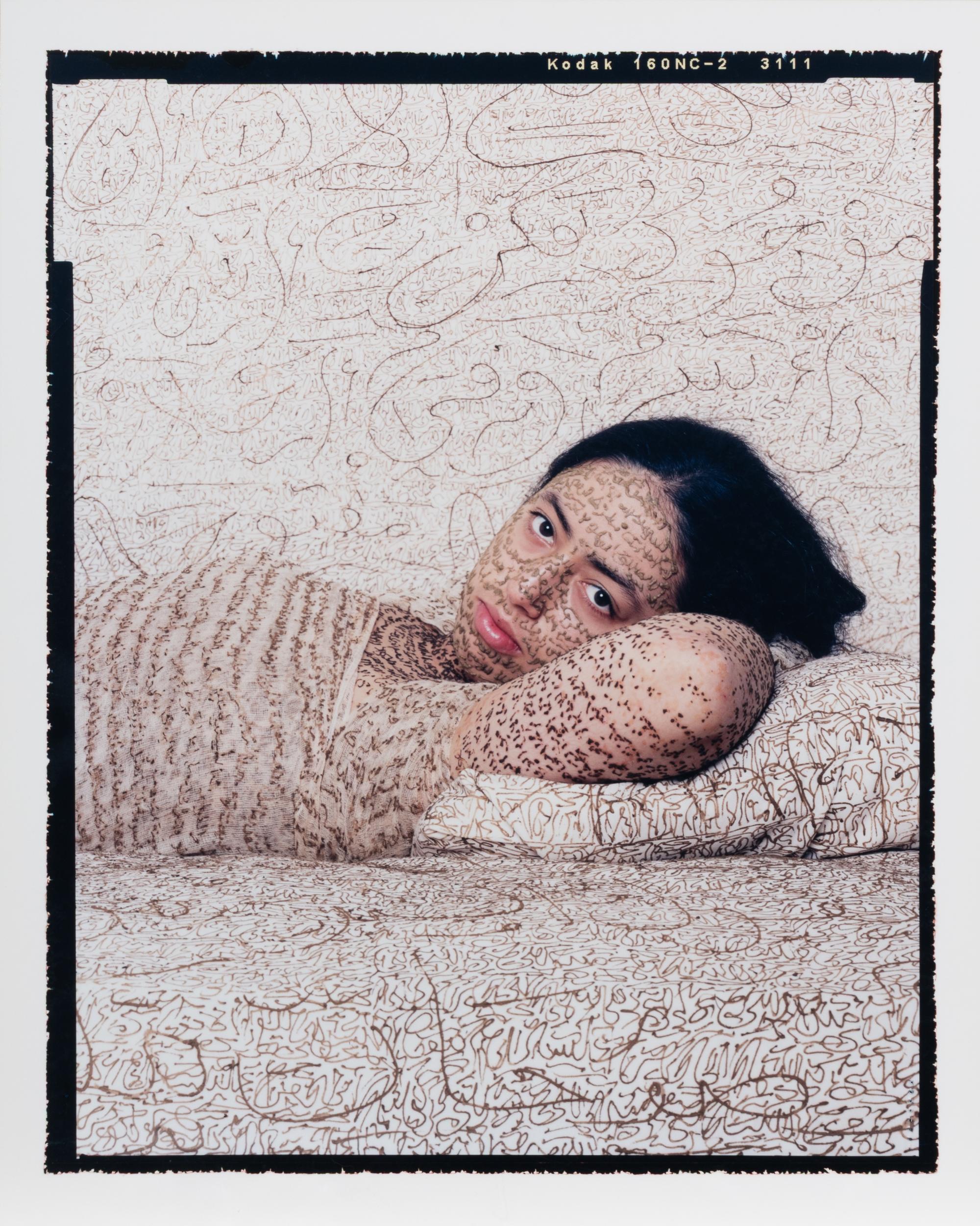 Les Femmes du Maroc “Reclining Odalisque;” printed 2008 (triptych)