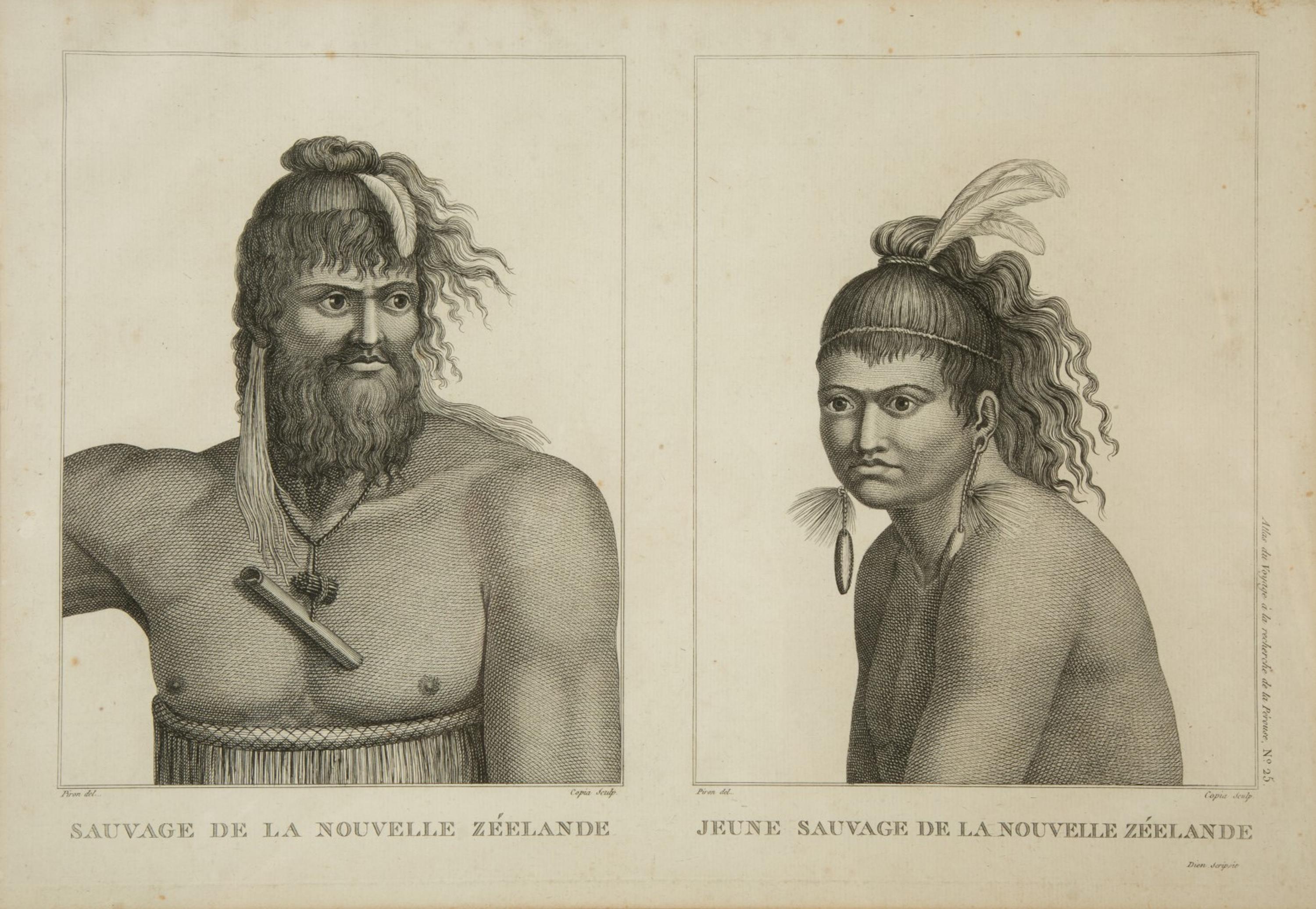 Ten Works from Atlas de Voyage a la recherche de la Perouse — CIRCA 1811