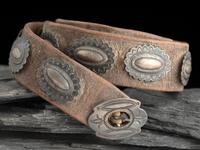Navajo Child's Second Phase Concha Belt