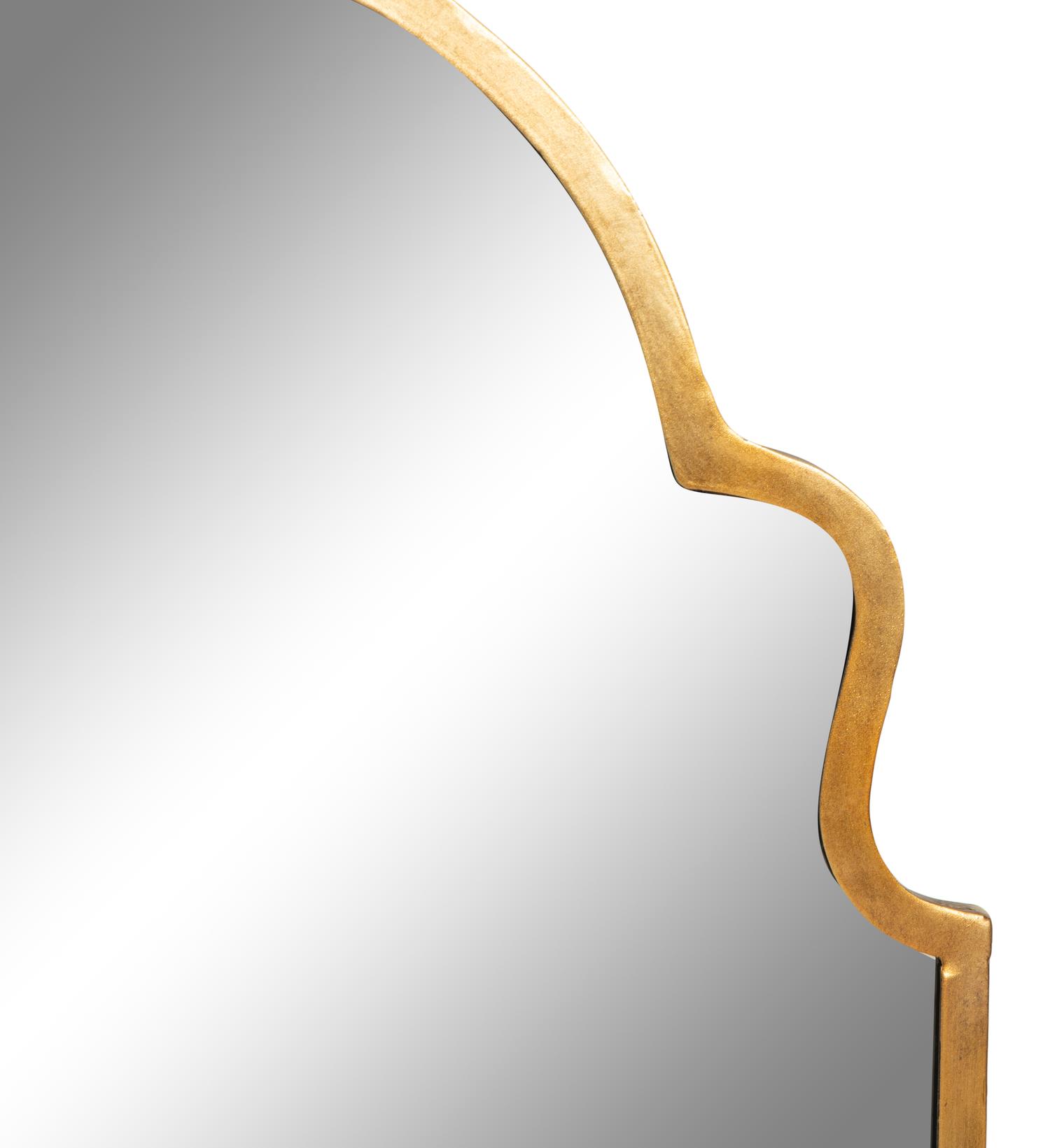 A Pair of Queen Anne Style Gilt Framed Mirrors