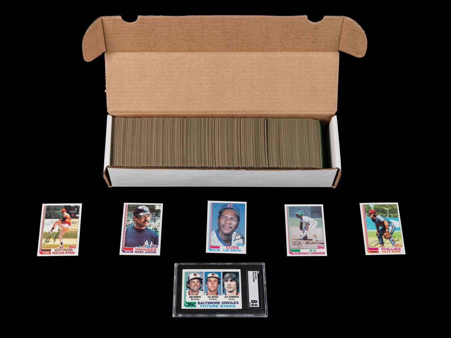 A Run of 1980-1992 Topps Baseball Card Complete Sets,