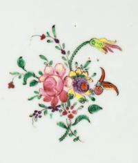 Three Chinese Export Porcelain Plates