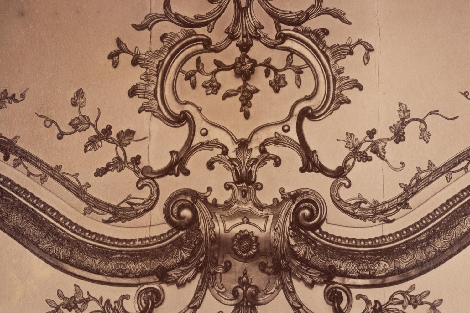 A group of six photographs depicting early 20th Century Parisian architectural details (Saints-Gervais-et-Protais, 1903-1904; Ambassade d'Autriche, 57 rue de Varenne, 1905; La Monnaie-quai Conti [5234], 1905-1906; Hôtel de Roquelaure, boulevard Saint-Germain, 246, 1905-1906; Hôtel de la Duchesse, de Narbonne, rue Varenne 45, 1907; [Cluny–Diane Chasseresse. Art Français. École J. Goujon], 1911)