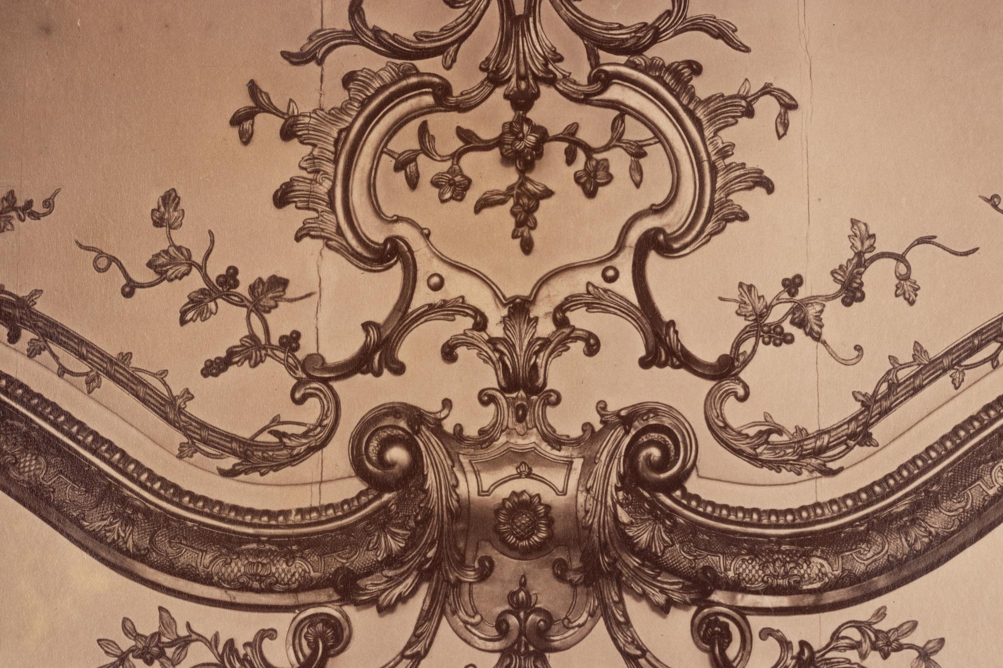 A group of six photographs depicting early 20th Century Parisian architectural details (Saints-Gervais-et-Protais, 1903-1904; Ambassade d'Autriche, 57 rue de Varenne, 1905; La Monnaie-quai Conti [5234], 1905-1906; Hôtel de Roquelaure, boulevard Saint-Germain, 246, 1905-1906; Hôtel de la Duchesse, de Narbonne, rue Varenne 45, 1907; [Cluny–Diane Chasseresse. Art Français. École J. Goujon], 1911)