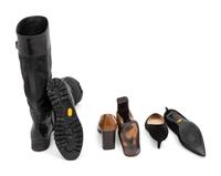 Three Pairs of Prada Footwear