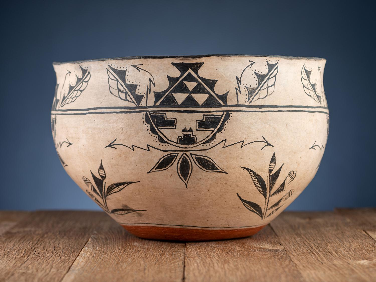 Cochiti Pottery Dough Bowl