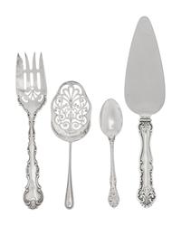 A Collection of American, Peruvian, and Mexican Silver and Silver-Plate Table Articles