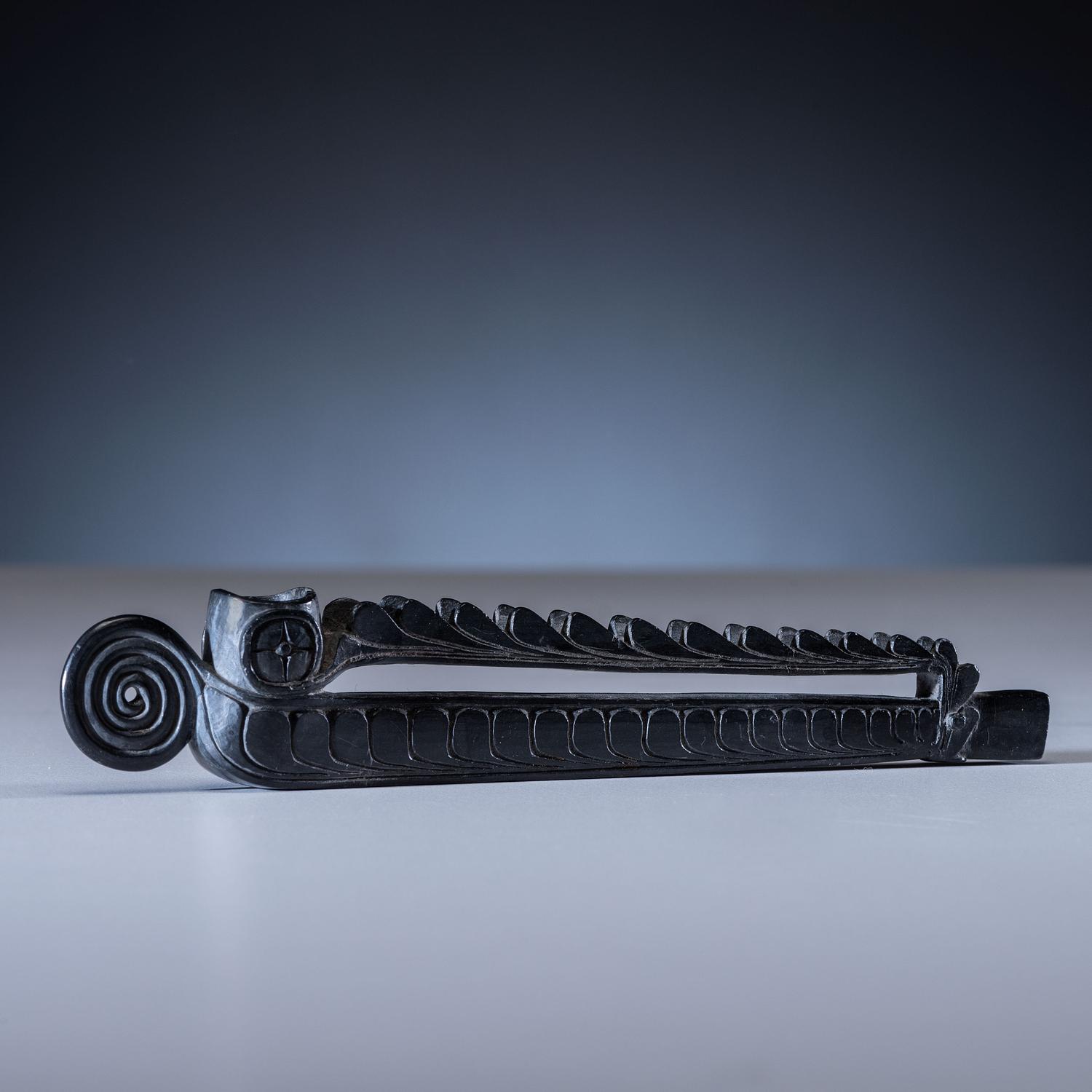 Haida Argillite Pipe