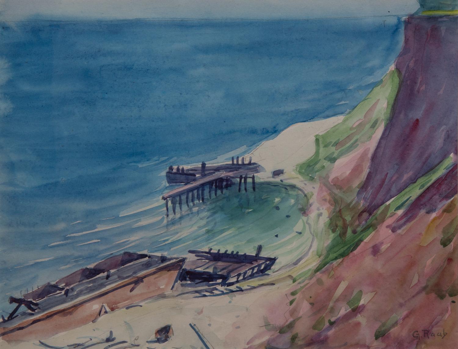 George Raab, (Wisconsin, 1866-1943), Lake Michigan Near Oklahoma Avenue