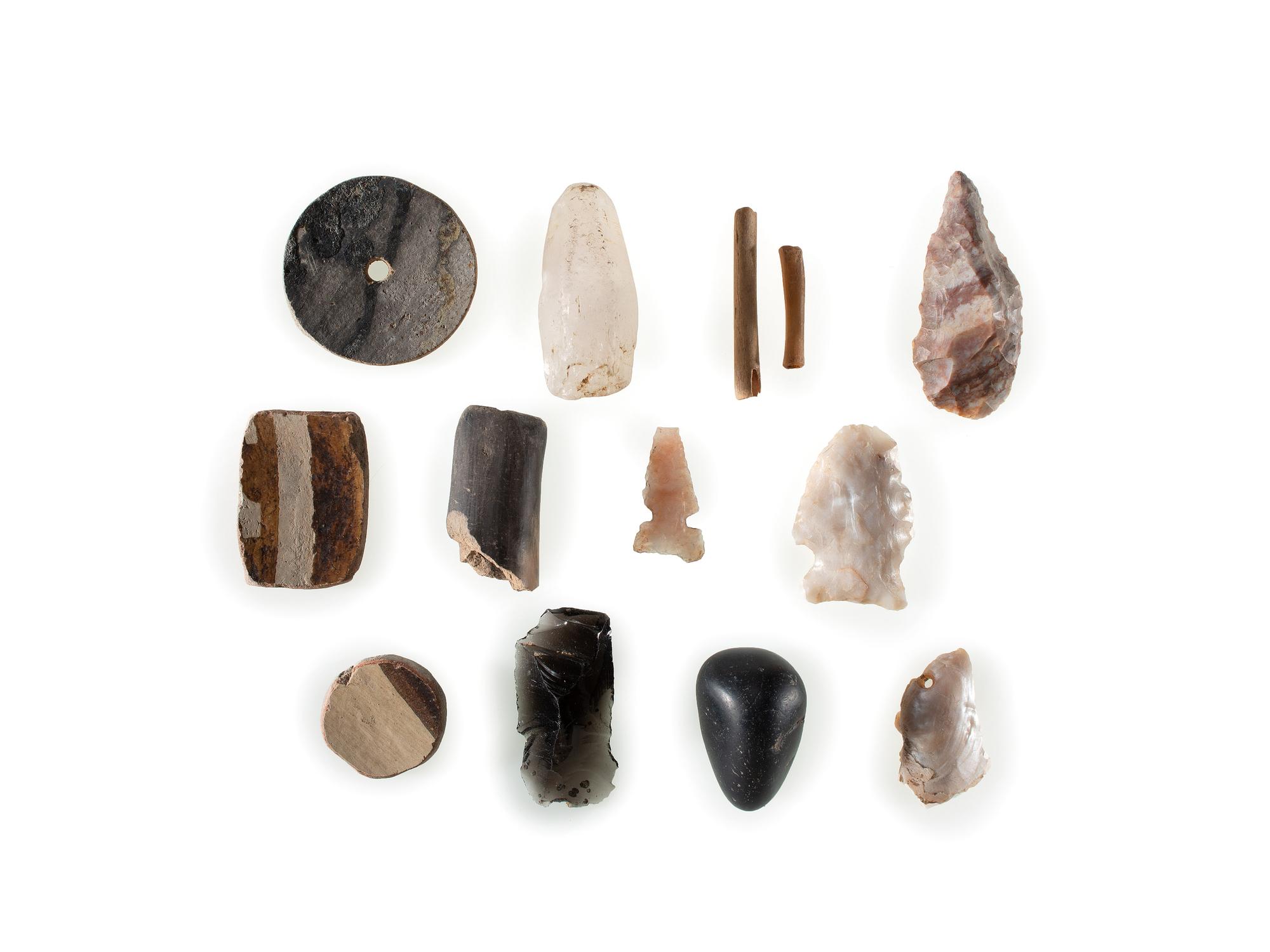 Various San Lazaro Pueblo Artifacts