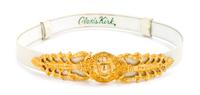An Alexis Kirk White Belt,