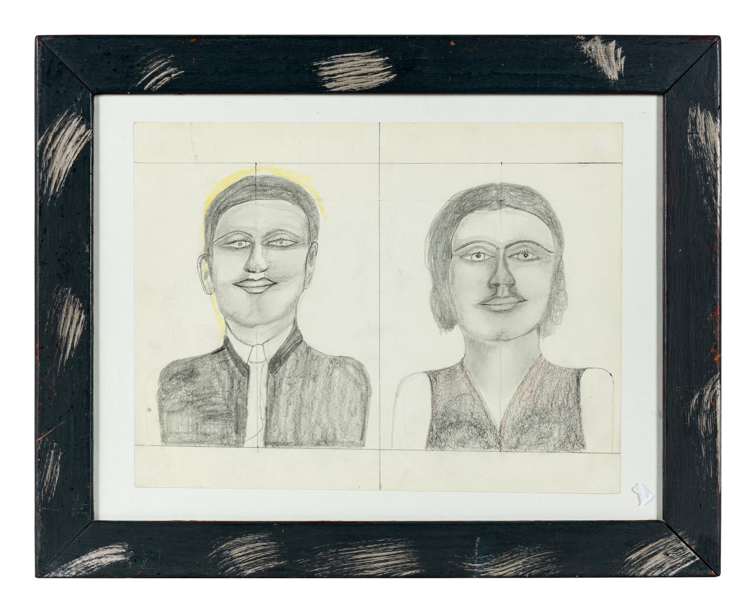 Untitled (His and Hers Portrait)