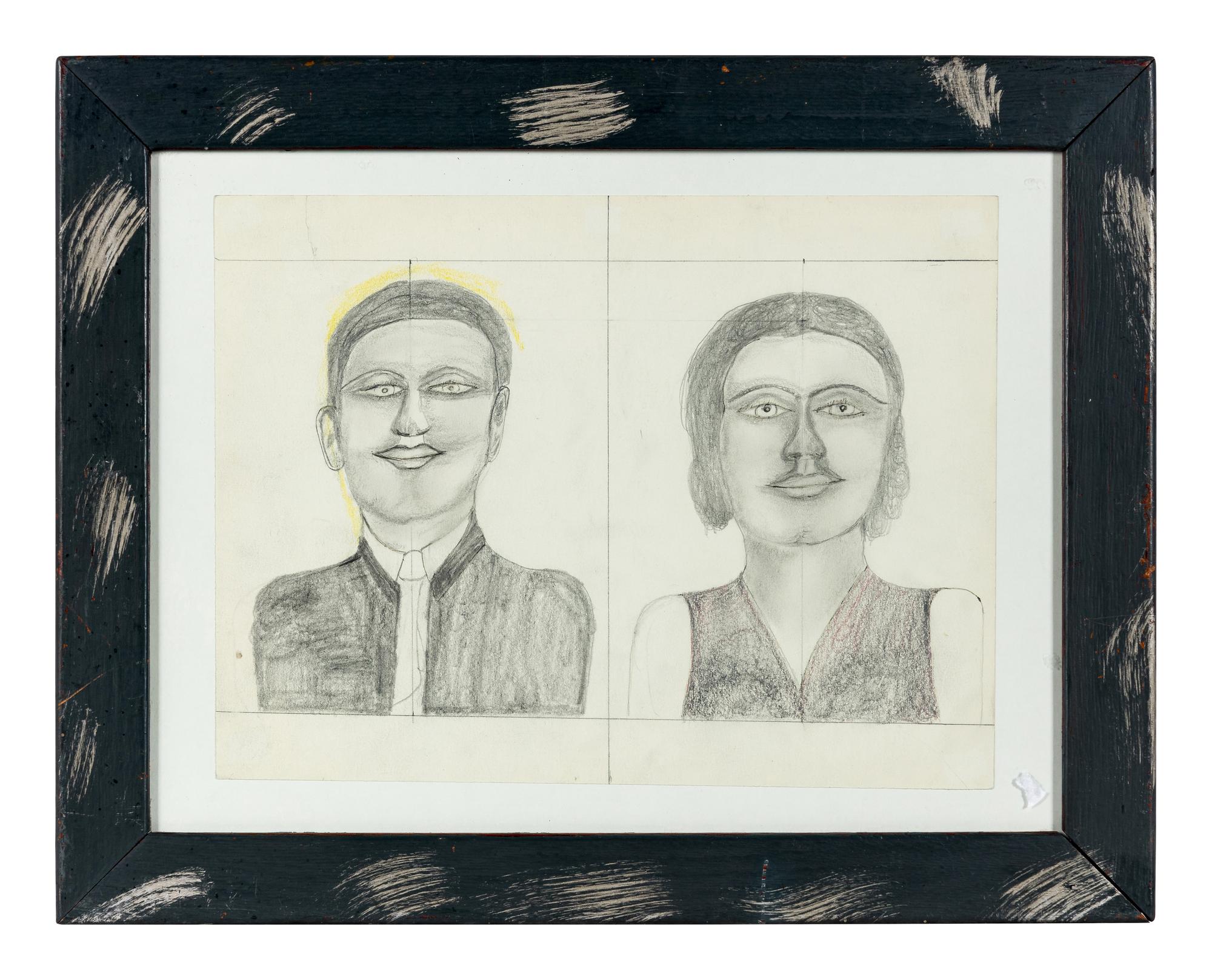 Untitled (His and Hers Portrait)
