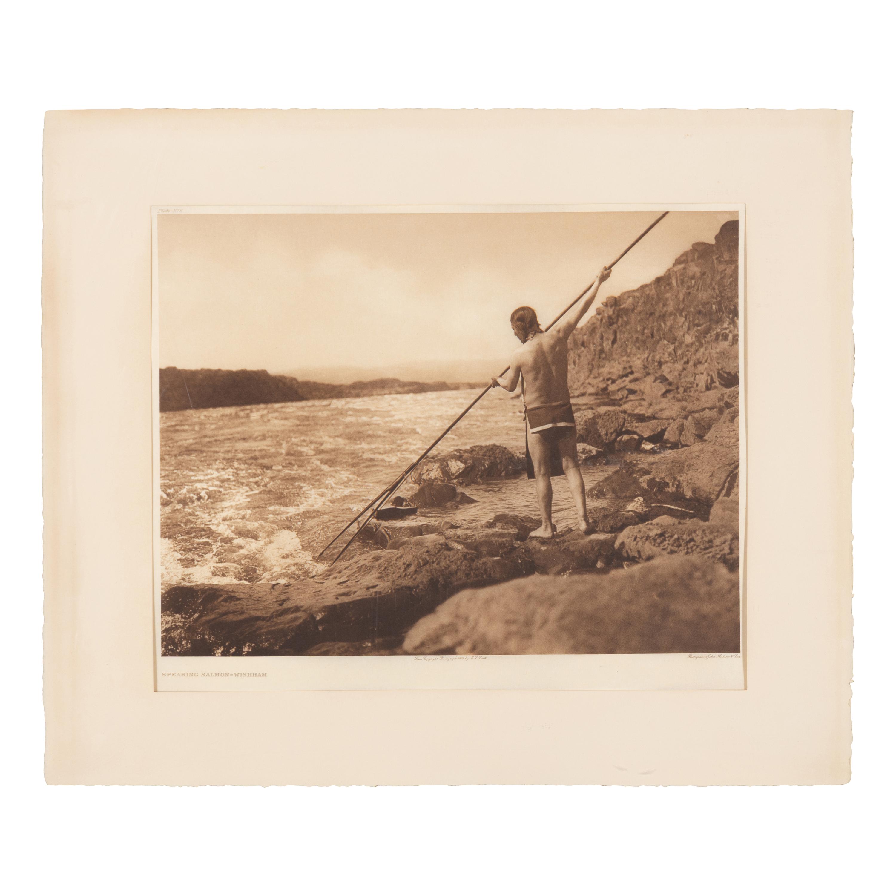 [Native American]. Curtis, Edward S. (1868-1952). A group of 9 large photogravures, comprising: