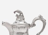 An assembled group of eight sterling silver tablewares, Tiffany & Co., New York, NY
