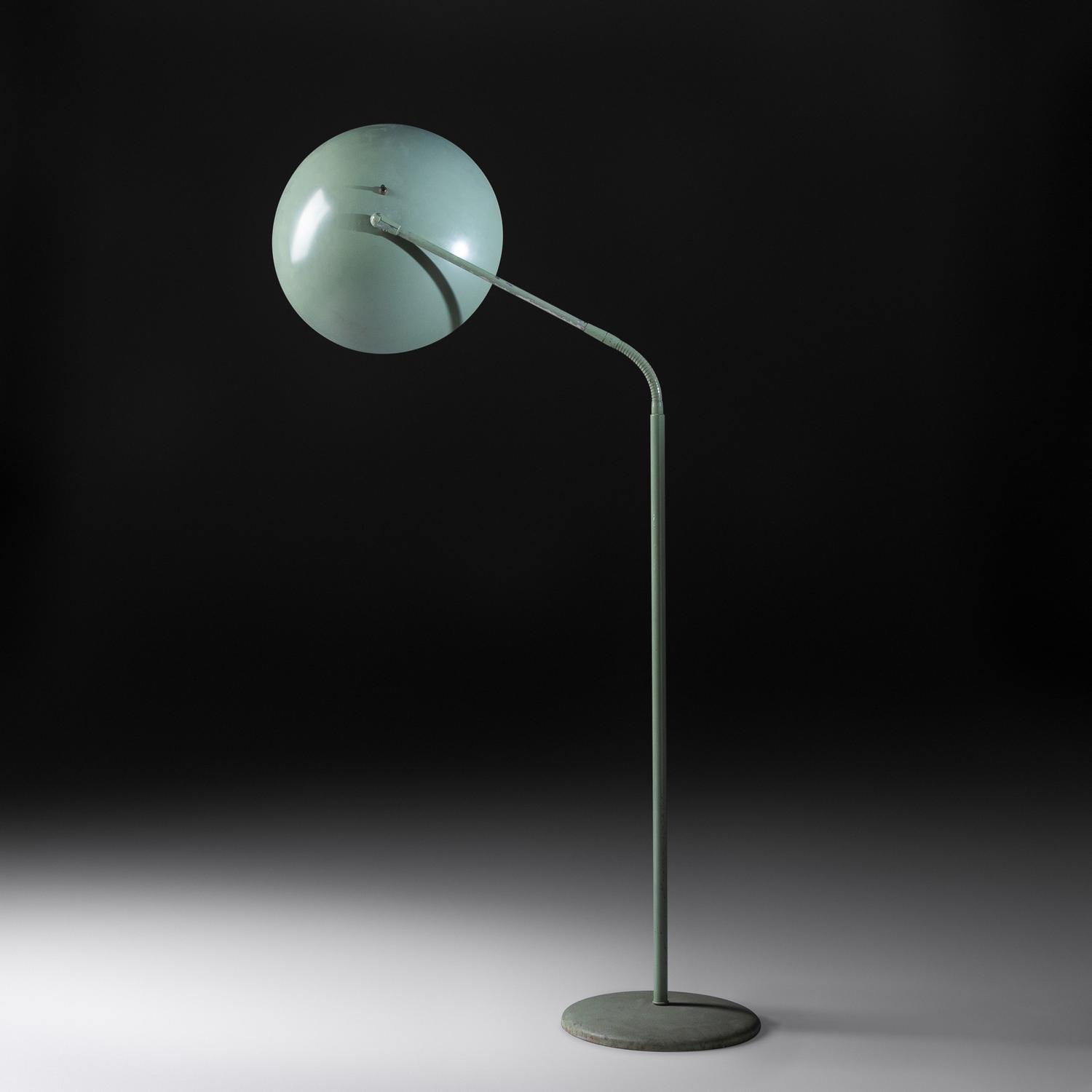 Floor Lamp, model 59022, c. 1940 Kurt Versen, Inc., USA