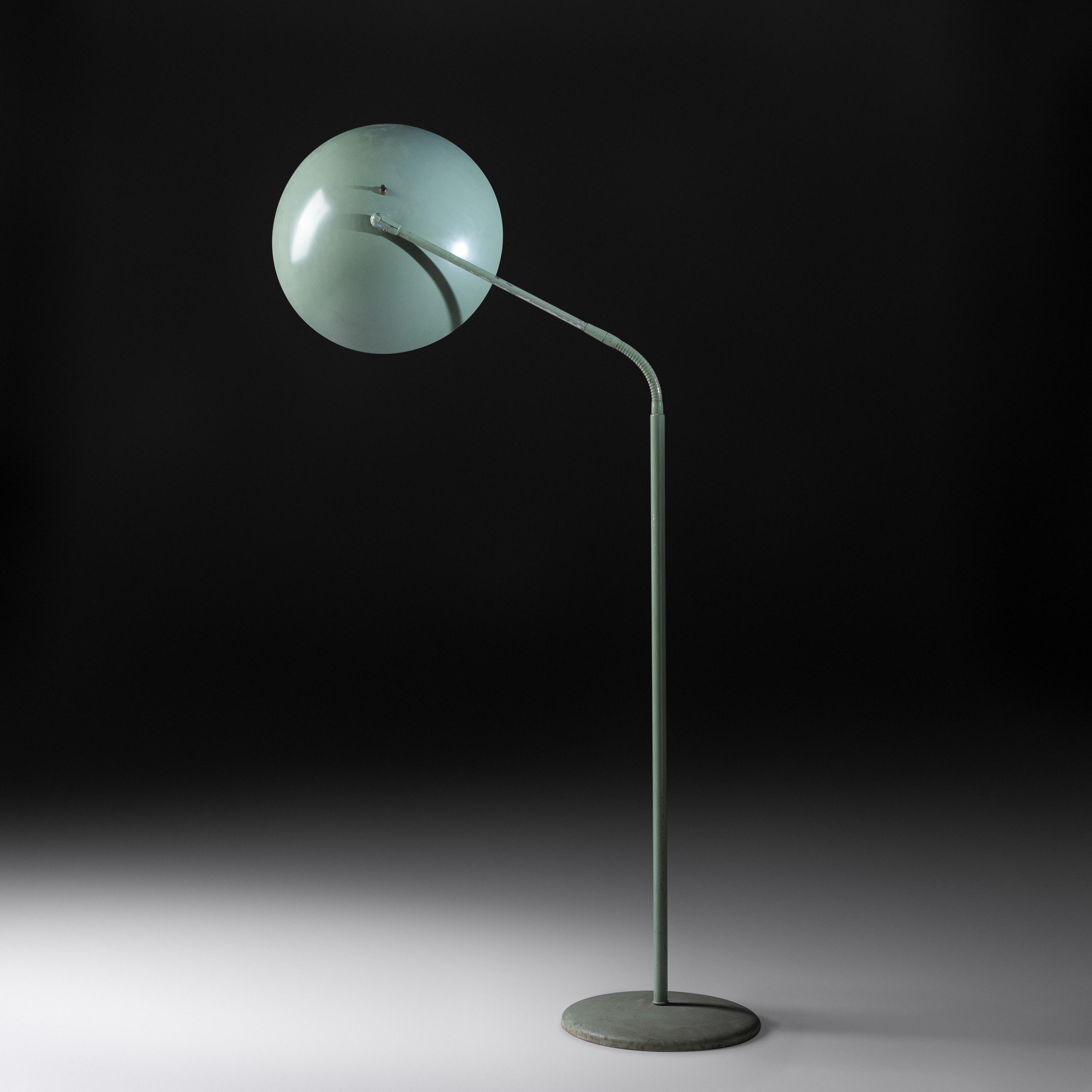 Floor Lamp, model 59022, c. 1940 Kurt Versen, Inc., USA