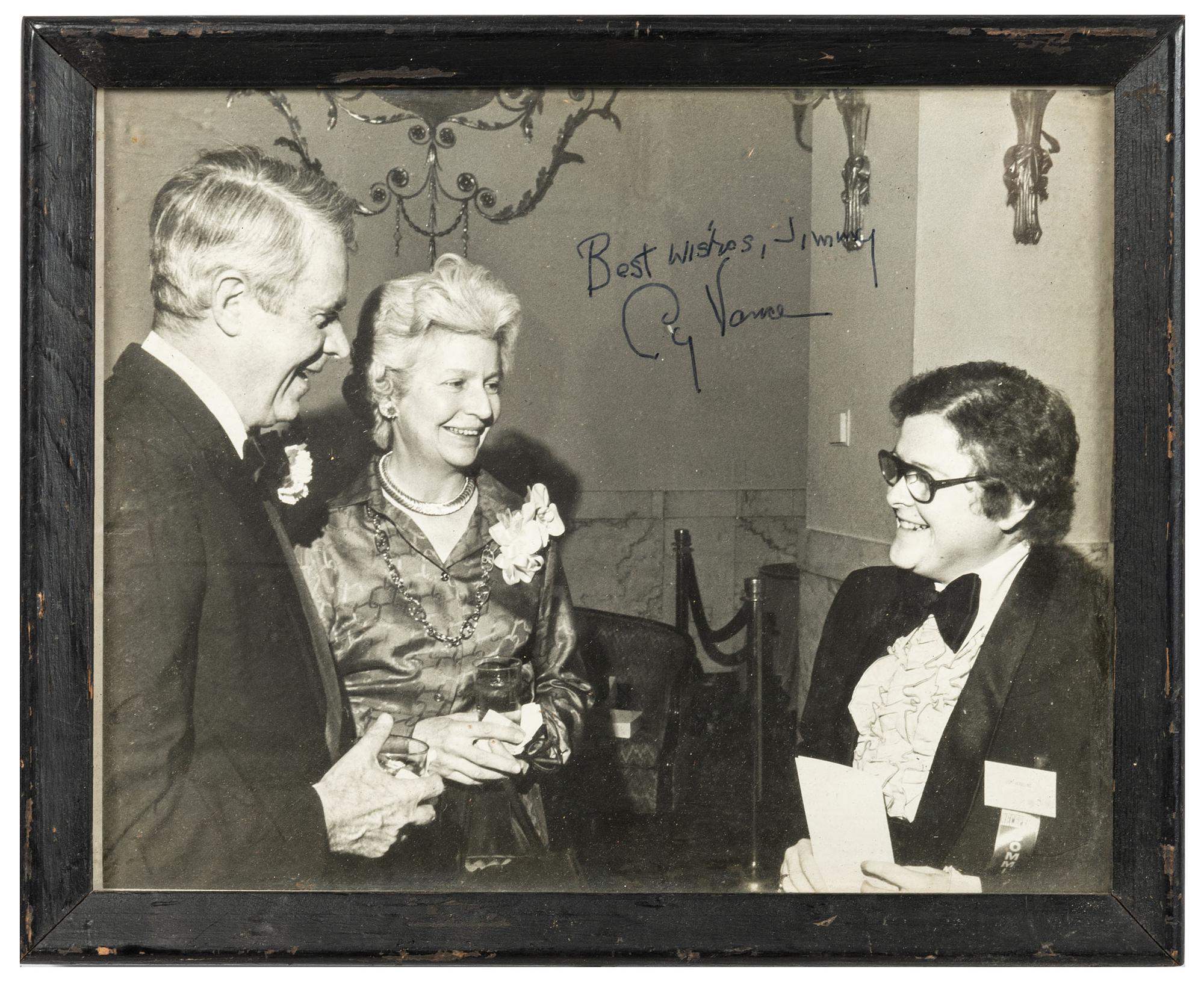 [POLITICS]. Collection of presidential and political autographs and ephemera associated with West Virginia Senator Robert C. Byrd (1917-2010) and his long-time associate James B. Huggins (1950- ).