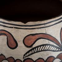 San Ildefonso Polychrome Pottery Jar