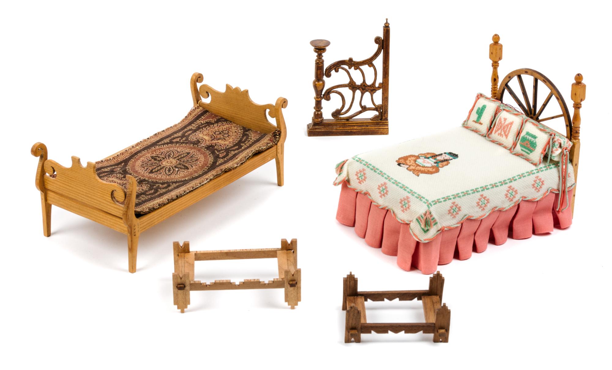 Five Furniture Articles Length of longest 7 5/8 inches. — Various Makers