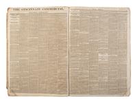 [POLITICS - RECONSTRUCTION]. The Cincinnati Commercial. Speeches of the Campaign of 1866 in the States of Ohio, Indiana, and Kentucky . Cincinnati, OH, 1866.