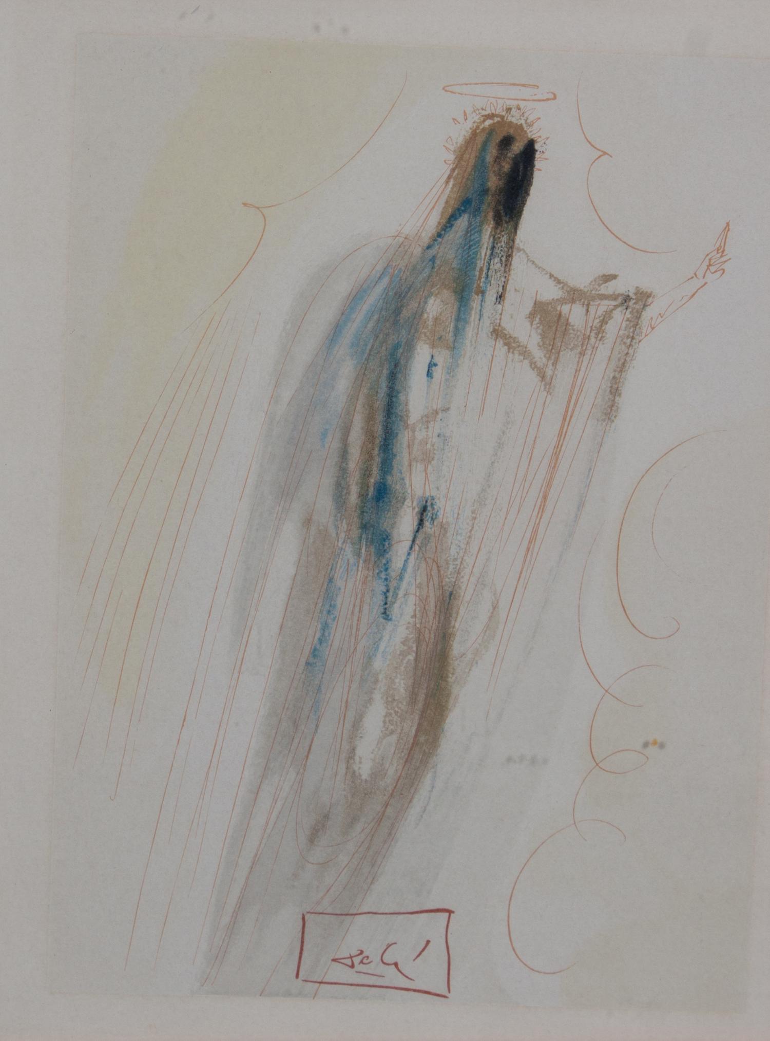Salvador Dali, (Spanish, 1904-1989), Arrival at the Empyrean, from The Divine Comedy