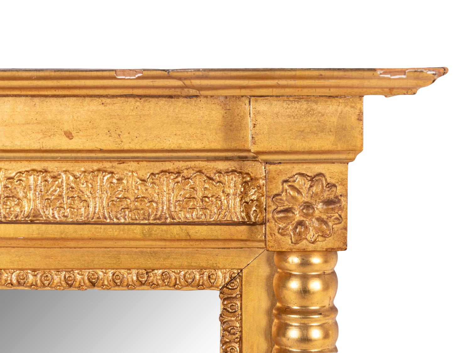 An American Giltwood Mirror