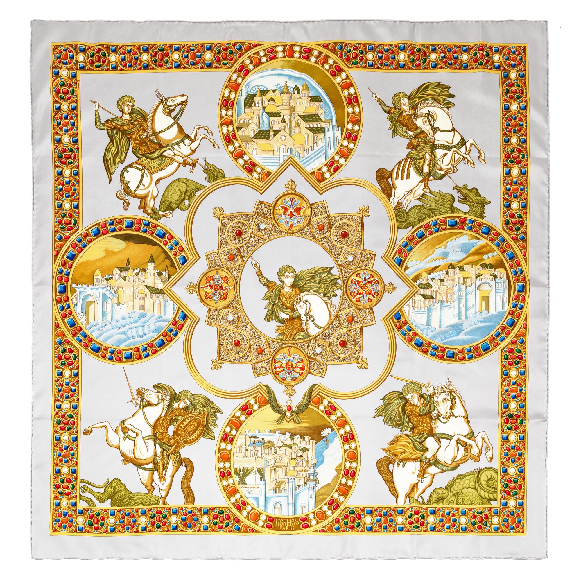 Hermès 90cm Silk Scarf