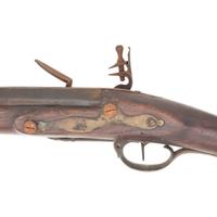 Restored Composite Flintlock Fowler with a 1779 Dated Nock Marked East India Company Lock