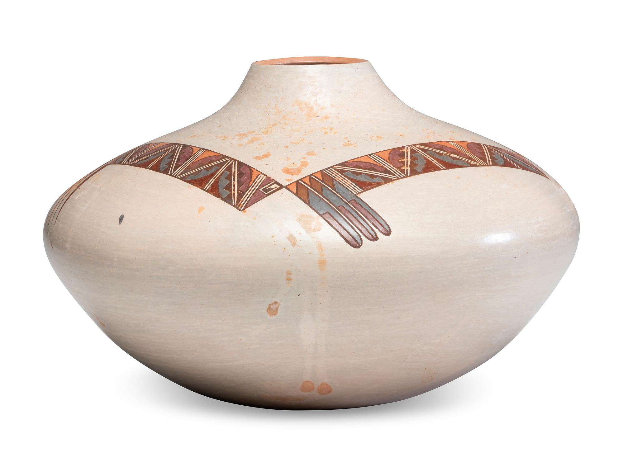 Polychrome Pottery Jar