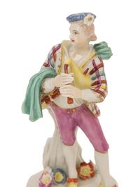 A Pair of Derby Porcelain Figures