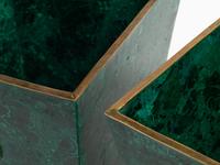 A Pair of Malachite Jardinières