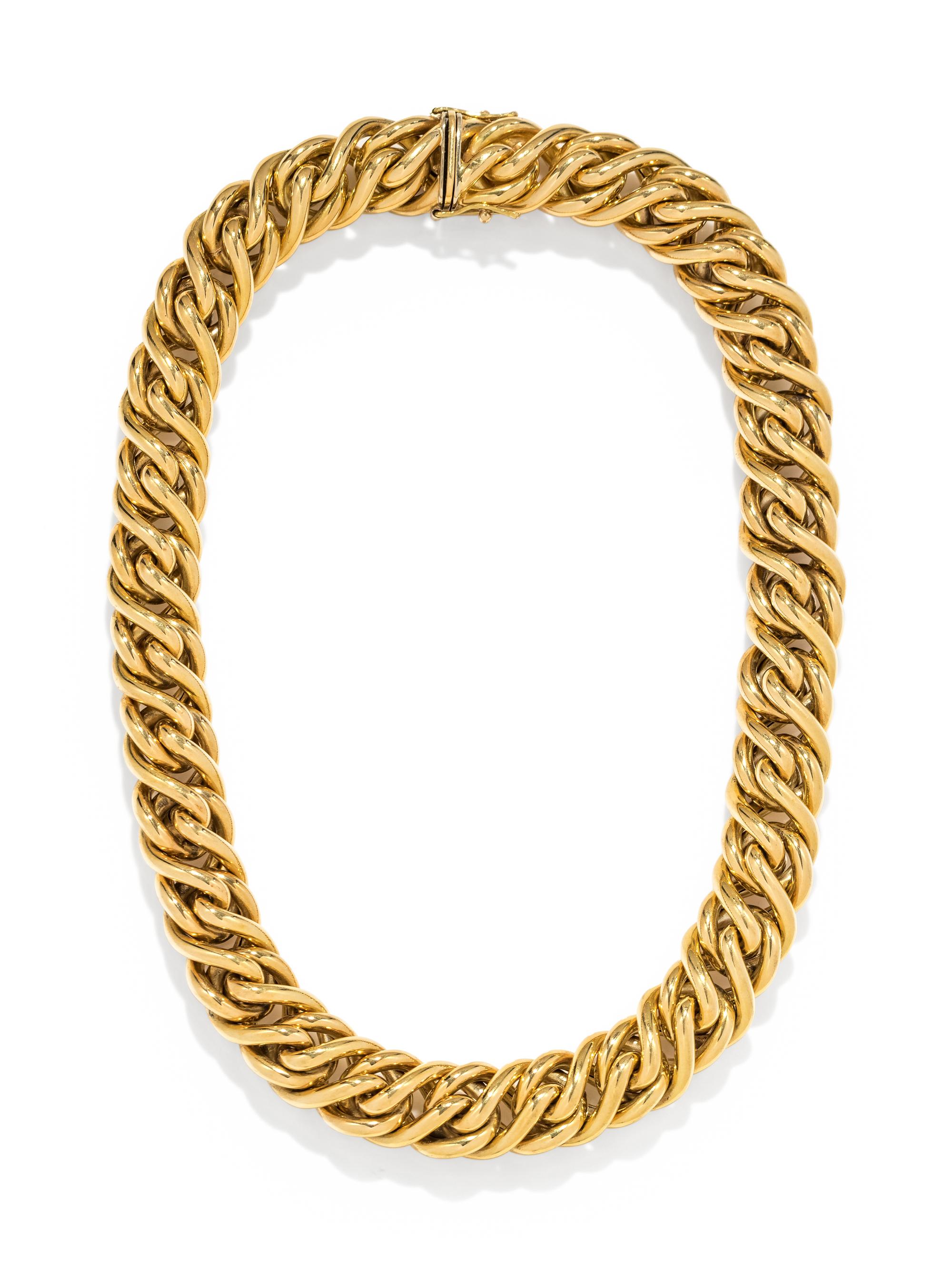 YELLOW GOLD NECKLACE