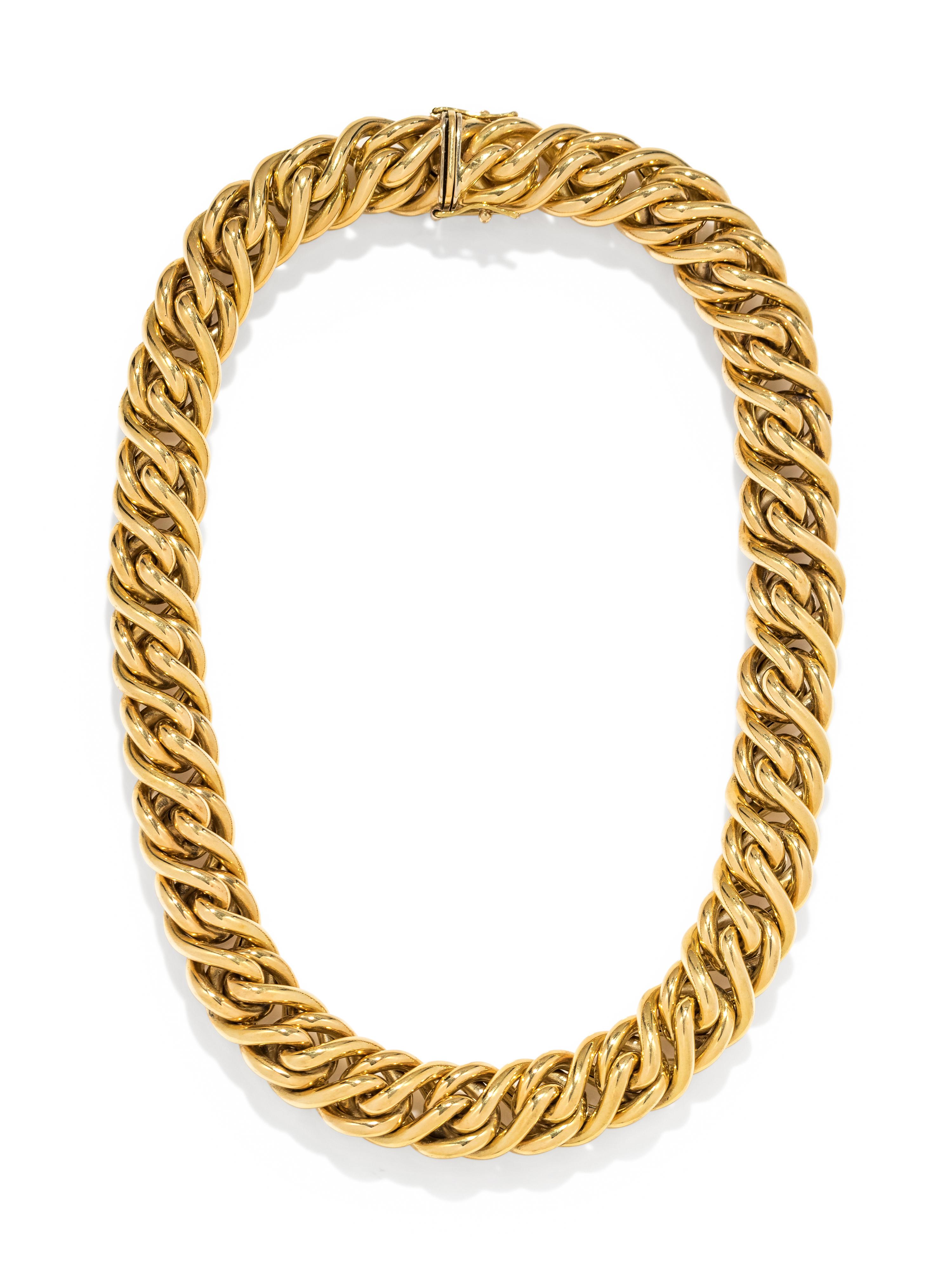 YELLOW GOLD NECKLACE