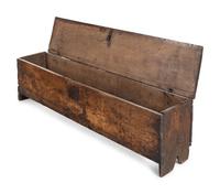 A Continental Oak Blanket Chest