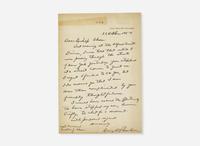 [Presidential] Eisenhower, Dwight D.: Autograph Letter, signed
