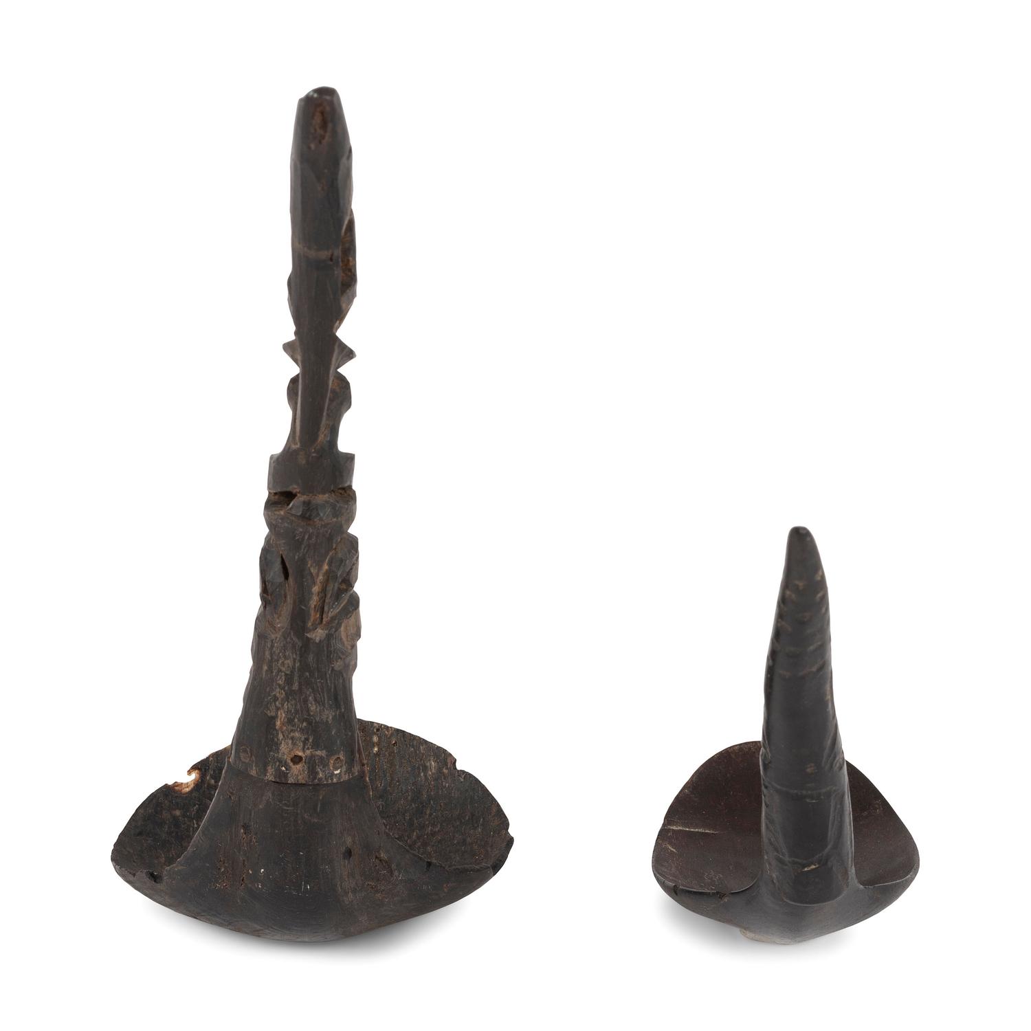 Northwest Coast Carved Horn Spoons