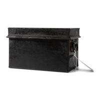 A Painted Tin Opium Storage Box