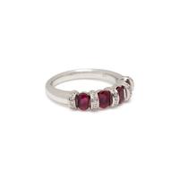 RUBY AND DIAMOND RING