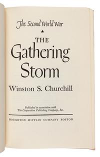 CHURCHILL, Winston (1874-1965). The Second World War. Boston: Houghton Mifflin Company, 1948-1953.