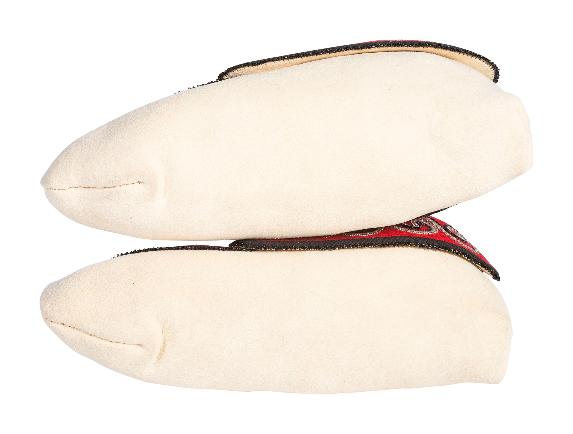 Beaded Hide Moccasins