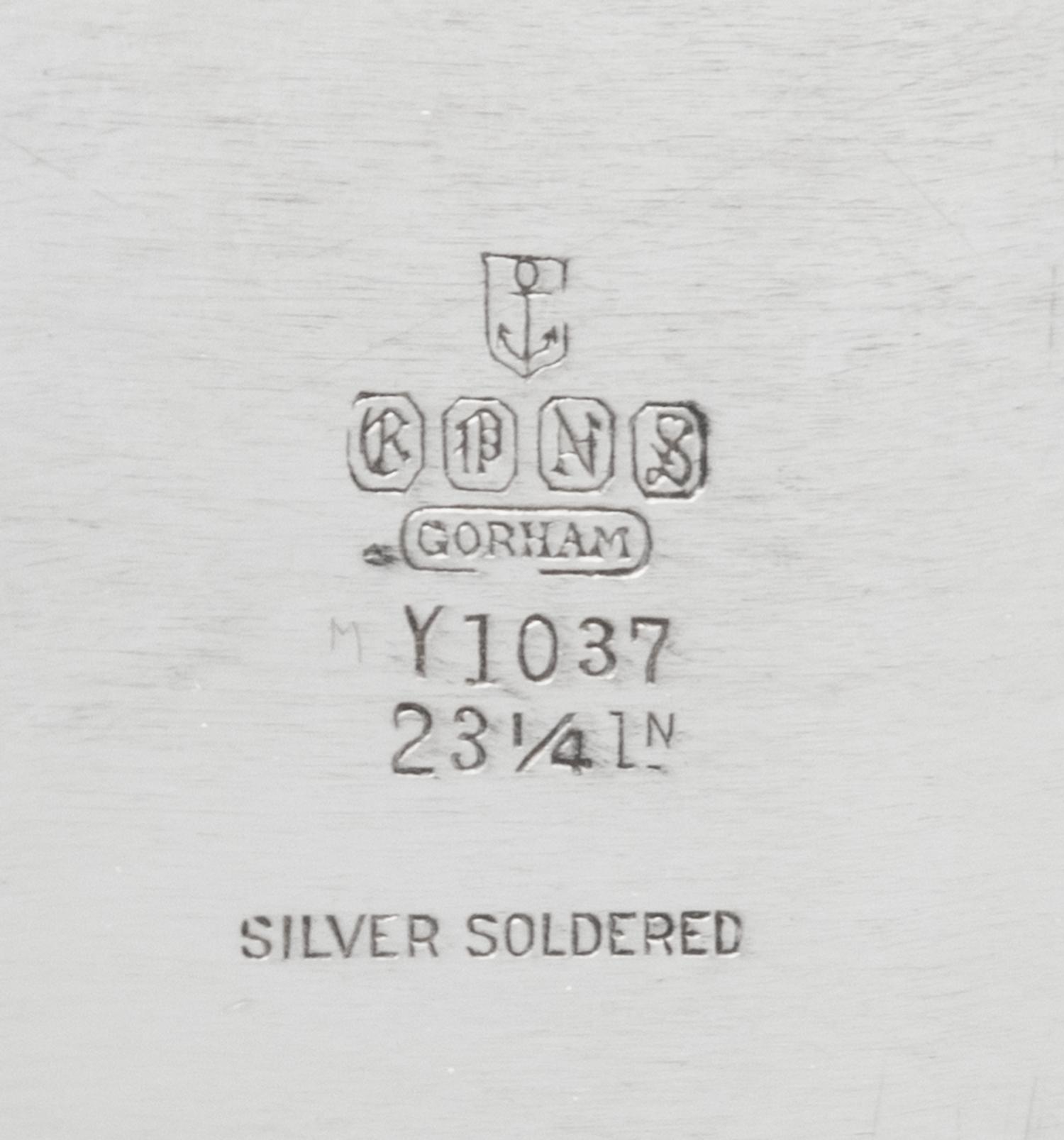 An American Silver Five-Piece Tea and Coffee Service